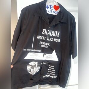 Prada Short Sleeve Button Up